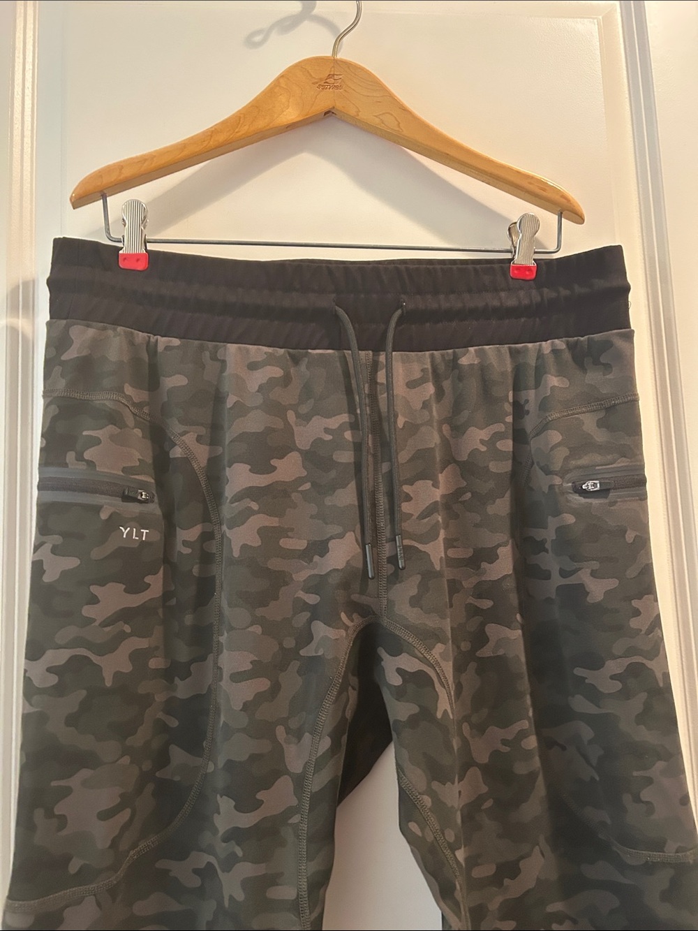 BYLT Elite Jogger Camo Drawstring elastic waist Pants zip pockets men’s size XXL